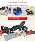 Gotta Have This Hardcore Industrial Dust Collector Blower And Suction Vacuum Cleaner With A Badass 1480 Watt Motor connected to tools.