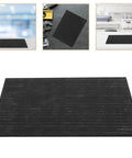Heavy Duty High Purity Graphite Pad Plate 200 By 150 By 2.5 Mm for smelting and electrode supplies displayed on a workshop table