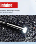 Handheld Workhorse Borescope Endoscope Tool with 30W Pixel Camera and 8 LED lights illuminating dark area