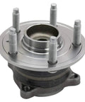Heavy Duty Rear Wheel Bearing Hub Assembly With Abs Sensor Fits Chevy Bolt Ev And Volt close-up angle showing steel construction and bolt holes.