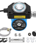 Kick The Cold Shower Habit This Smart Water Pump Pushes Instant Hot Speed Straight To Your Tank Heater Uses Zero Return Lines Upgrades To Industrial Grade 304 Stainless Sensor Valve And Ready Install Kit with components and features.