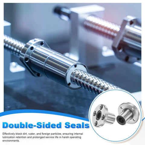 LMK10UU Linear Ball Bearings 10mm Bore 19mm OD 29mm Long with double rubber seals for 3D Printer and Maker Builds.