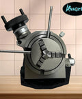 4 Inch Tilting Milling Rotary Table With 0 To 90 Degree Tilt For Quick Precision Indexing 1 To 36 Worm Gear Includes 65mm Three Jaw Chuck