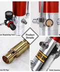 Heavy Duty 50 To 1 Pneumatic Grease Pump With Rugged Rum Cover And Quick Follower Plate for lubrication components details.