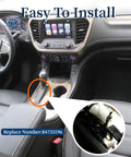 Interior view showing Premium Transmission Shift Lever Jumper Wiring Harness Built For Chevy Malibu Volt 2016 To 2019 And Gmc Acadia 2017 To 2019.