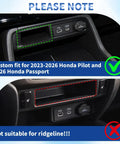 Center Console Organizer Tray For 2023 To 2026 Pilot And 2026 Passport, Hidden Secret Compartment Storage Box, images of console