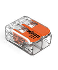 Lever Nuts 2 Conductor Compact Splicing Connectors Pack of 10 For Solid, Stranded, and Fine Stranded Wires, Easy Setup