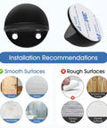 Ditch The Door Swinging Wild And Save Your Paint With These Heavy Duty Floor Mounted Door Stop Pair Black Anti Slam Wall Protectors installation guidance.