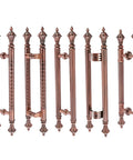 Sturdy Stainless Steel Rustic Door Pull Handle For Sliding Doors Easy Install With Classic Antique Look Perfect For Home Office Garage Shop And Mall Use 80 Cm 31 Inch Length
