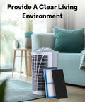 Must Have Aer1 Filter Replacement Pack For Holmes Air Purifiers With 2 True HEPA Filters And 4 Carbon Booster Pre Filters