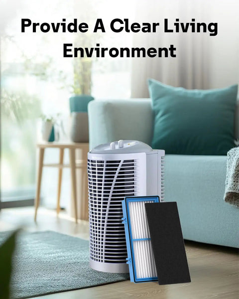 Must Have Aer1 Filter Replacement Pack For Holmes Air Purifiers With 2 True HEPA Filters And 4 Carbon Booster Pre Filters