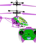 Buzz Lightyear Remote Control Helicopter With LED Lights For Kids Eight Plus Easy Fly Coaxial RC Chopper Durable Polymer Body
