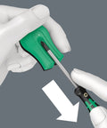 Using the Magnetizer SB 48 mm Magnetic Screwdriver Bit Tool for Snappy Slip Free Fastening Keeps Tiny Screws In Place Durable Pro Grade DIY Ready Accessory 9500 Magnetiser Inspired with a screwdriver
