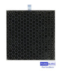 Replacement Filter Set For BLUEAIR DustMagnet 5400 Series showing activated carbon layer detail.