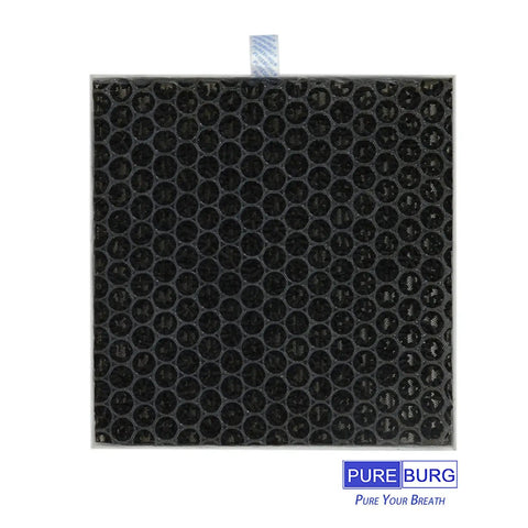 Replacement Filter Set For BLUEAIR DustMagnet 5400 Series showing activated carbon layer detail.