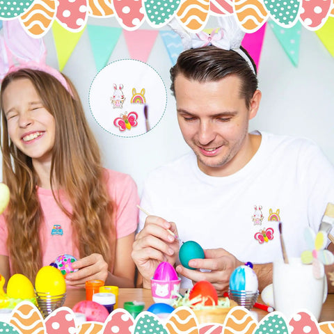 Grab These Fresh Forty Piece Easter Enamel Pins Bulk Collection Featuring Super Cute Spring Brooches with Bunny and Butterfly Designs.