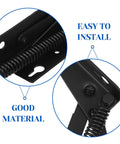 Close-up details of Spring Loaded Cabinet Hinge Pair For Lift Doors And 85-Degree Vertical Folding, showing spring mechanism.