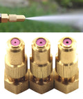 Copper Pottery Misting Nozzle For Garden Sprinklers High Pressure Direct Spray Must Have Adjustable Cone And Stream Settings