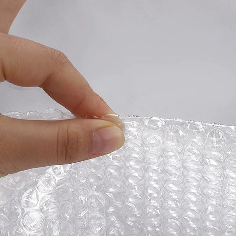 Bubble Packing Wrap For Moving And Shipping Perforated Cushioning Roll 12 Inch By 15 Foot Inflated Longer With Air Lock Tech