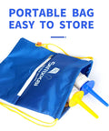 Kite Spool Reel Winder With Grip String Handles in blue bag, 600 Feet Twisted Polyester Line, Durable ABS Plastic, Two Pack