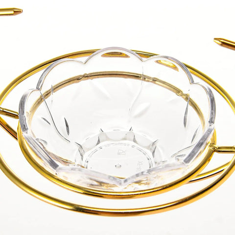 Close-up of Outdoor Oriole Feeders With Fruit Holder No Fuss To Disassemble And Wash Sturdy Metal Frame Bird Feeders bowl