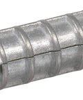 Pro Crew Grade Zinc Lag Screw Anchors For Concrete And Brick Block Stone, Hammer Set Expansion Fixtures, 5/16 Inch zinc lag shield side view.