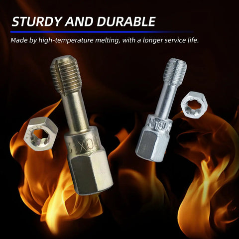 All In One Pro Grade 61 Piece Thread Restorer Kit With Dual Standard Taps And Dies For UNC UNF And M6 M14 Threads Heat Treated Carbon Steel