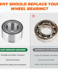 Comparison of Rear Left And Right Wheel Bearing Kit For Utv And Offroad Rides Roll Smooth With Bulletproof Seals 3514635 3585502.