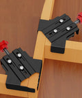 Pro Grade One Piece Portable Sturdy 90 Degree Corner Clamp for Accurate Joint Assembly in wood frame setup