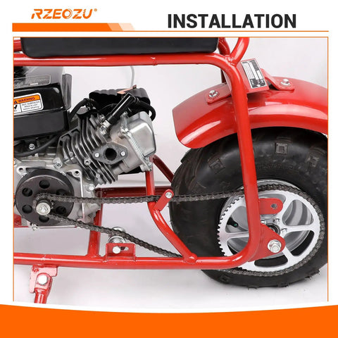 Beefed-Up Mini Bike Chain Tensioner
