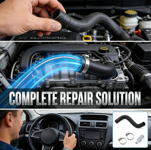 High Performance PcV Hose Kit And Control Valve Repair Set For Subaru Forester Crosstrek Impreza To Fix Leaks And Boost Engine Freshness cracked hose replacement with clamps
