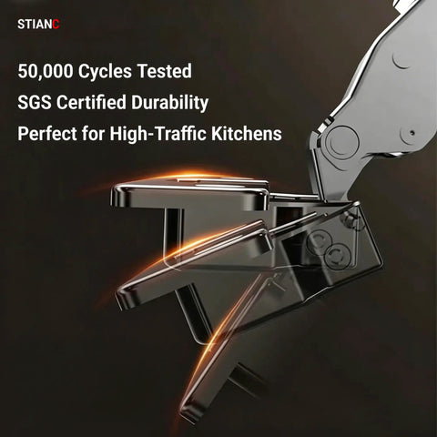3D adjustable soft close cabinet hinge demonstrating 105 degree opening from 20 Pack 1.5 Inch Overlay Soft Close Cabinet Hinges For Face Frame Kitchen Cabinets 3 Way Adjustable Quiet Self Closing Doors No Drill Quick Install 105 Degree Opening 3D Adjustable Hinges