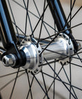 Close-up of 12 Pack 290mm Stainless Steel 14G Bike Spokes With 12Mm Nipples Black Electroplated For Mountain And Road Wheels