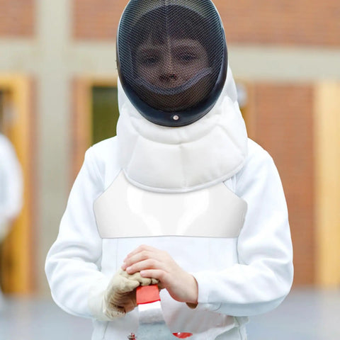 Youth Fencing Chest Guard Lightweight PVC Chest Protector For Boys Kid Friendly Comfort And Safe Practice Gear For Training And Sparring