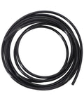 Universal Turbo Vacuum Line Push Lock Fitting Kit With 1/4 Inch PU Tubing And 1/8 NPT Ports For Supra EVO Civic Honda Integra Nissan 240SX And 300ZX Engine Repair Projects, black coiled hose