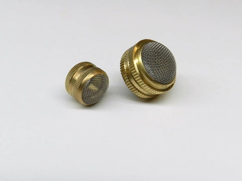 Built Tough Real Deal Ultrasonic Cleaner Baskets Set Of Two with brass body and stainless steel mesh for cleaning tiny parts.