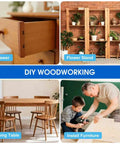 DIY woodworking projects using Pocket Hole Screws Kit 700 Pcs Five Size Assortment Of Number Eight Wood Screws
