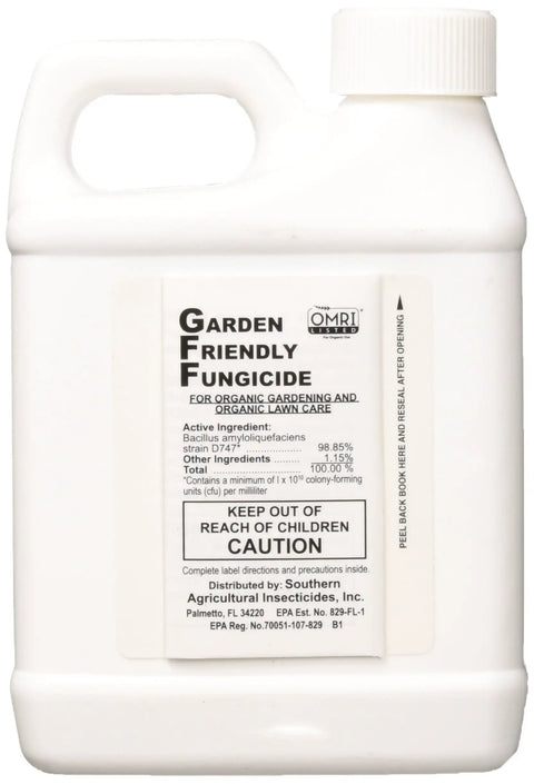 Garden Friendly Biofungicide And Bactericide For Home Gardens Protecting Vegetables, Ornamentals, Fruit Trees, Lawns, Flowers, Shrubs, And Potted Plants In A 16 Oz Bottle