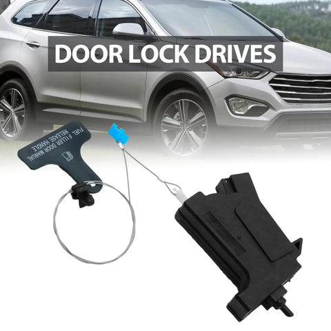 Fuel Door Lock Actuator Replacement For Hyundai Santa Fe Sport Utility 2013 2014 2015 2016 2017 2018 with SUV in background