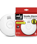 5500 Smoke Detector With 10-Year Sealed Battery And Photoelectric Sensor, No-Wiring Plug-and-Play Install, Compact 4-Inch Design, Box Packaging