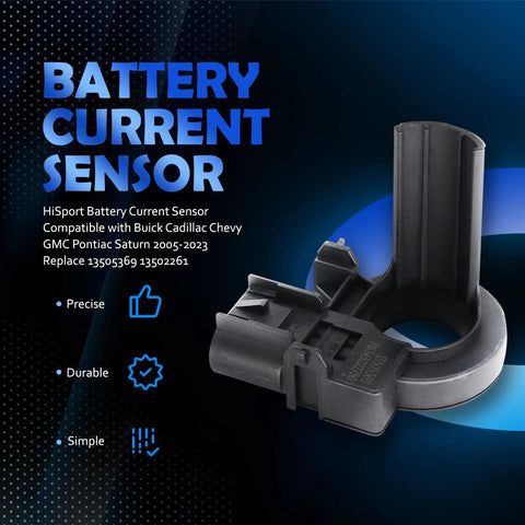 Heavy Duty Battery Current Sensor Direct Swap For Buick Cadillac Replaces 13505369 And 13502261 Hella Reliable Power Monitor on black background