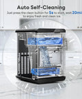 Quiet Nugget Ice Maker For Countertop With 44 Lb Daily Capacity, Rapid 15 Minute Ice Production, Self Cleaning in Kitchen