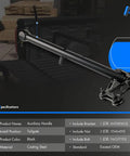 Hardcore Auxiliary Tailgate Step Handle Provides Sick Grip For Loaded Bed Climb Without Breaking A Sweat While Cruising Open Roads With Reinforced Mounting Brackets For Chevy Silverado And Gmc Sierra, black casting steel material.