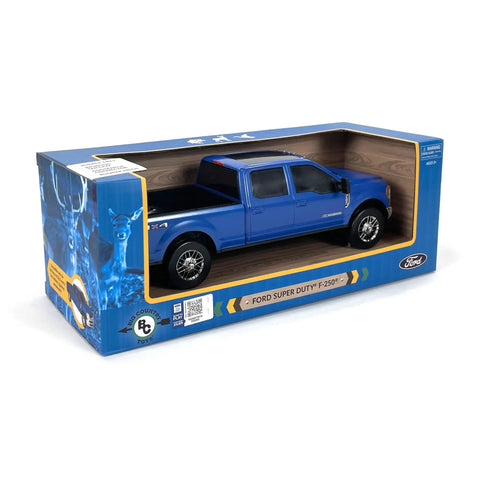 Realistic Ford Gooseneck Truck Toy And Trailer Hitch 1 To 20 Scale Farm Toy Set For Kids And Collectors Durable Build Safe For 3 Year Old Boys