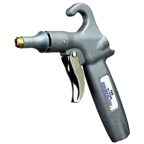 Jet Guard 74S Safety Air Blow Gun with 74S Air Cone Nozzle Aluminum Body Safety Shield Oversized Comfort Trigger