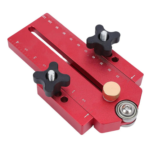 Precision Jig Guide For Table Saw Band Saw And Router Table With Secure Lock No Drift Fits Three Eighths By Three Quarters Inch T Slot