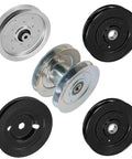 Heavy Duty 42 And 48 Inch Deck Drive Pulleys Fit John Deere X330 X350 X354 X370 Mowers With Tensioner Kit on display.