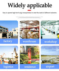 Widely applicable Built Tough Electric Hydraulic Cargo Lift 2200 Pounds for factory, warehouse, workshop, logistics, residence, and airport.