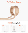 Heavy Duty Magnetic Induction Heater Kit Brings Total No Sweat Rusty Bolt Removal Featuring Three Precision Coils for lightning fast nut extraction. 3 coils shown for various shapes.