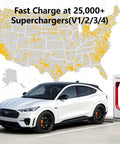Nacs To Ccs Adapter For Electric Vehicles Providing Zero Stress Plug And Go Supercharger Access With Badass Build Quality And Reliable 500 Amp Dc Fast Charging That Keeps You Rolling Smoothly Everywhere at charging station with map.